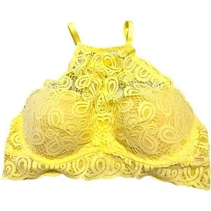 Victoria’s Secret PINK Yellow Push Up Bralette